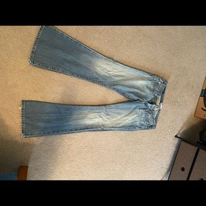 Abercrombie and Fitch flared jeans